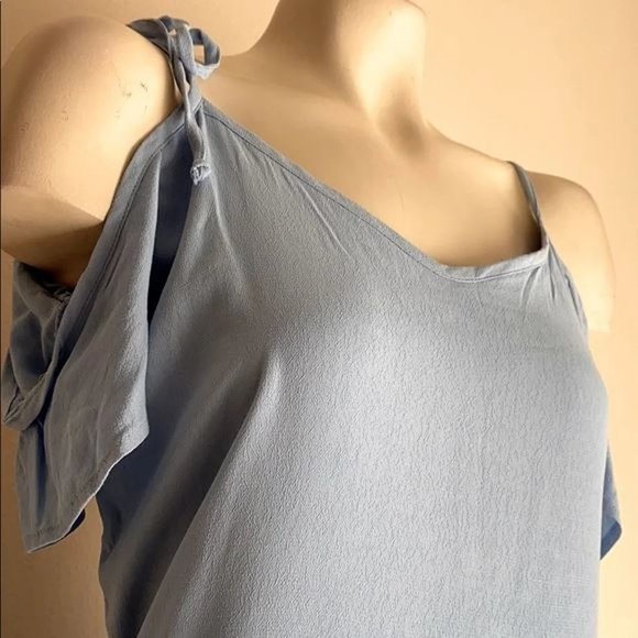 Dusty blue maxi women dress NWT - Picture 2 of 4